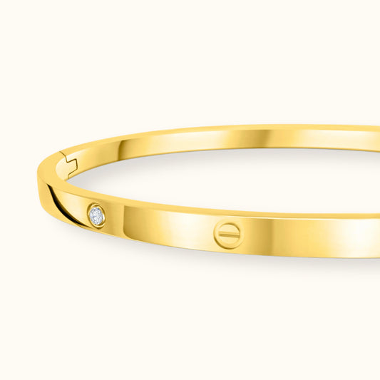 Kiara Semi Diamond Bangle